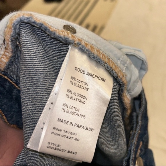 Good American Plus Size Denim Size 24 - Picture 6 of 7